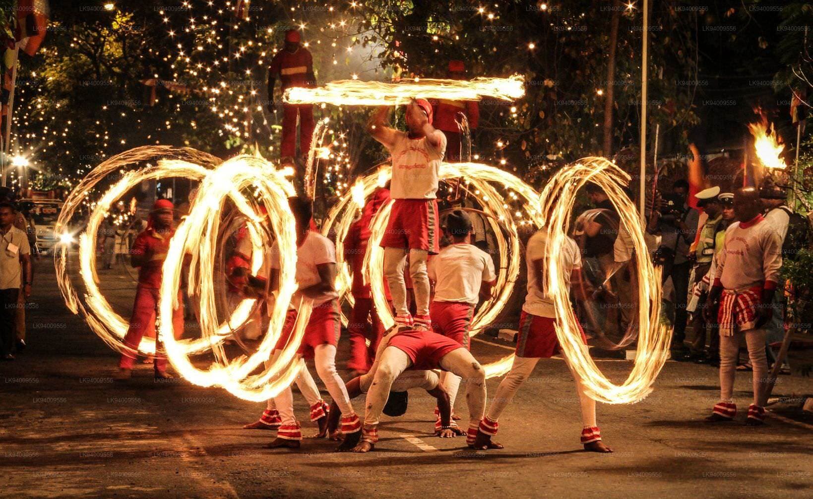 Traditional Sri Lankan fire performance