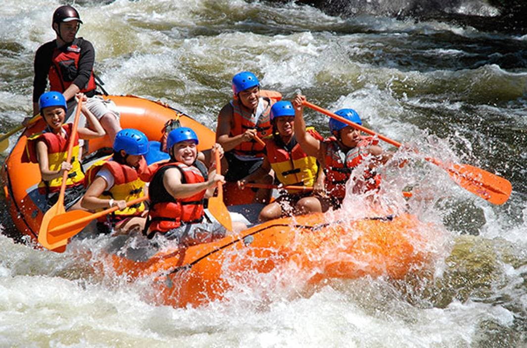 White water rafting adventure