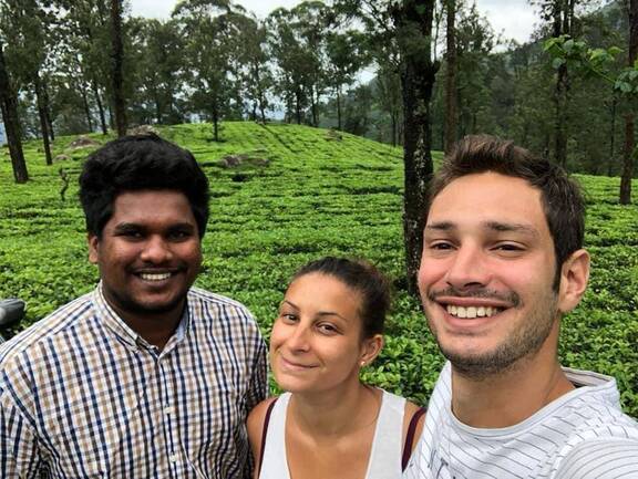 Selection of Ceylon spices and herbs