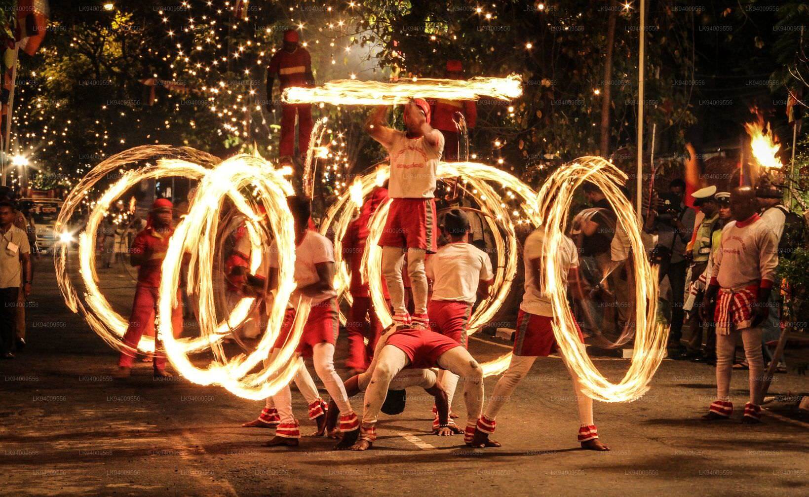 Traditional Sri Lankan kolam mask carving
